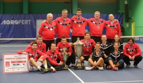 Prostějov vyhrál pošesté za sebou tenisovou extraligu