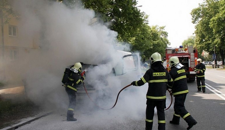 Hasiči v Olomouckém kraji likvidovali jen menší požáry balkónů