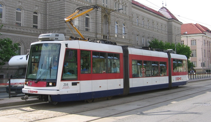 V centru Olomouce se srazily dvě tramvaje, nikdo nebyl zraněn