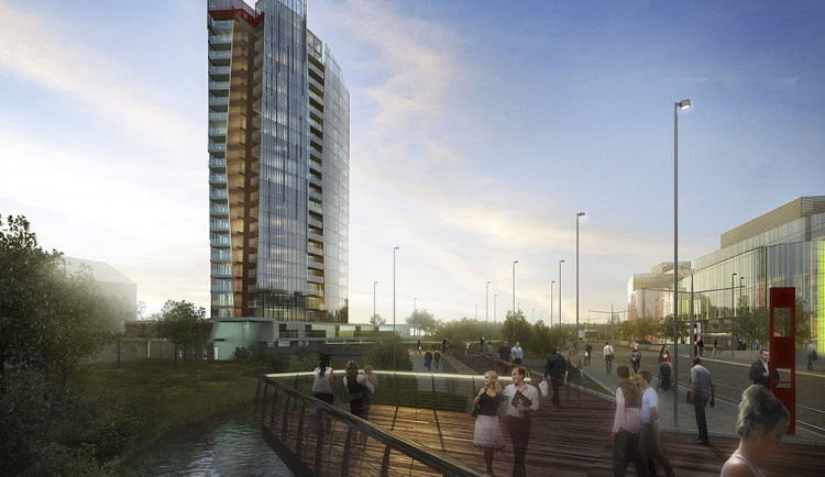 Hejtmanství zrušilo souhlas olomoucké radnice pro Šantovku Tower