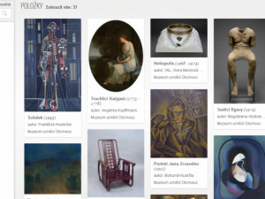 Díla olomouckého Muzea umění si můžeme prohlédnout na internetu