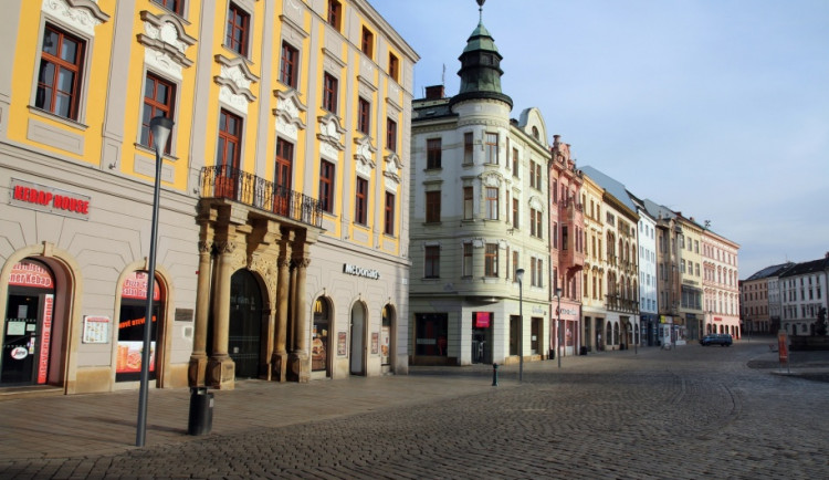 MMOL - vizualizace lamp UrbanStar na Horním náměstí