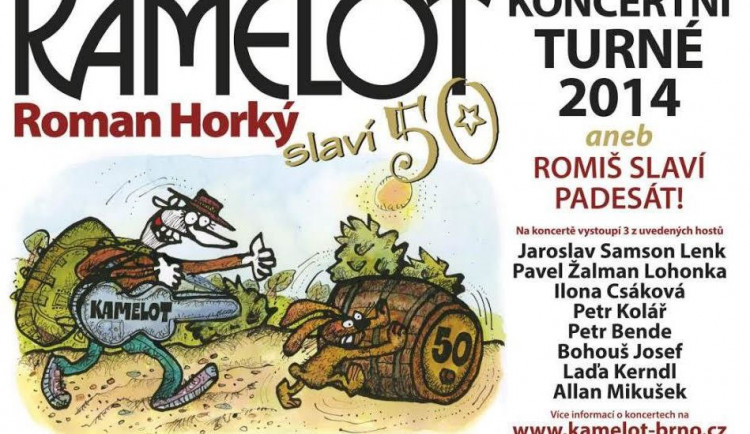 Csáková, Bende a Kamelot v Olomouci!