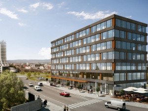V Olomouci se chystá stavba administrativní budovy Element Office