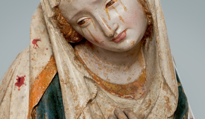 FOTOGALERIE: Restaurovanou Křivákovu Pietu bude vystavovat Muzeum umění