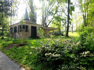 Kubistický altán ve šternberských Tyršových sadech se stal kulturní památkou