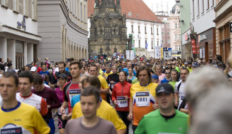 GRAFIKA: Jak budou vypadat dopravní omezení v den Olomouckého půlmaratonu?