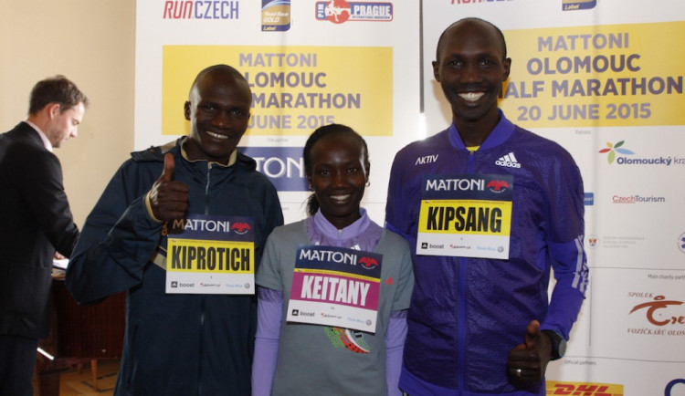 Na půlmaratonu se poprvé utkají Kipsang a Kiprotich, Keitany chce zaútočit na rekord závodu