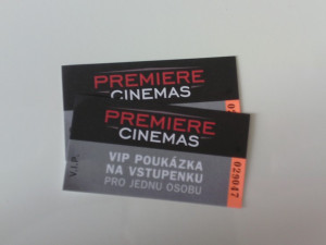 Vítězem dvou VIP vstupenek do Premiere Cinemas se stává...