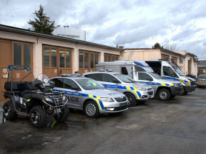 Policie Olomouckého kraje dnes představila novou techniku pro mimořádné události