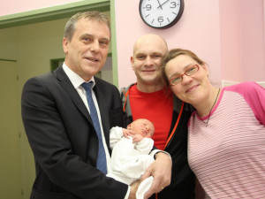 Hejtman dnes navštívil Sebastiena, prvního občánka Olomouckého kraje v tomto roce