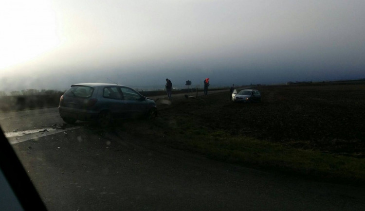 #drbnohled od Martina: U Dubu nad Moravou se řeší dopravní nehoda, jeďte opatrně