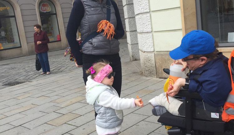 Sbírka Zasukované tkaničky vynesla pro vozíčkáře přes 100 tisíc korun