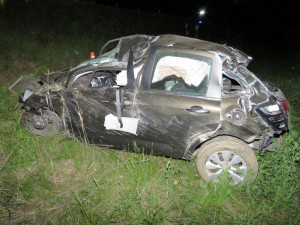 Řidička zvládla havarovat se svým autem v pondělí i v úterý, pokaždé byla opilá