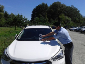 Preventivní akce policistů na Poděbradech