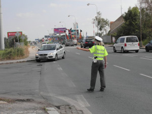 Policisté se zaměřili na dodržování rychlosti v Olomouci. Téměř sto řidičů se dopustilo přestupku