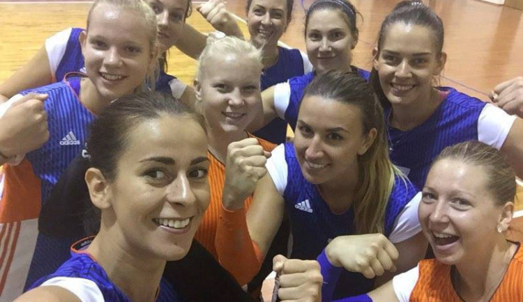 Olomoucké volejbalistky si z běloruského Baranovichi přivezly turnajové třetí místo