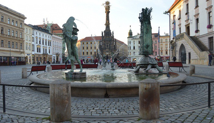 Arionova kašna v Olomouci
