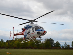 U Vrbátek při simulované nehodě havaroval autobus. Záchranáři se museli vypořádat s velkým počtem zraněných