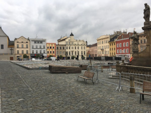 Kluziště už se staví, provoz na něm bude zahájen nejpozději se začátkem vánočních trhů