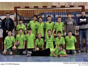 Házenkářský tým mladších žáků TJ STM Olomouc skončil bronzový v turnaji Dobiáš CUP