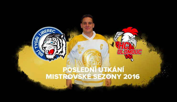 Poslední domácí utkání odehrají Tygři z Liberce proti Olomouci ve speciálních zlatých dresech