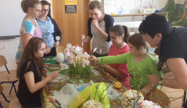 Velikonoční atmosféra dětské pacienty Nemocnice Prostějov nemine