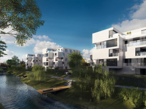 Nedaleko Šantovky se bude stavět rezidence s 240 byty