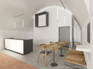 Vizualizace prostoru od architektonického studia Raketoplán