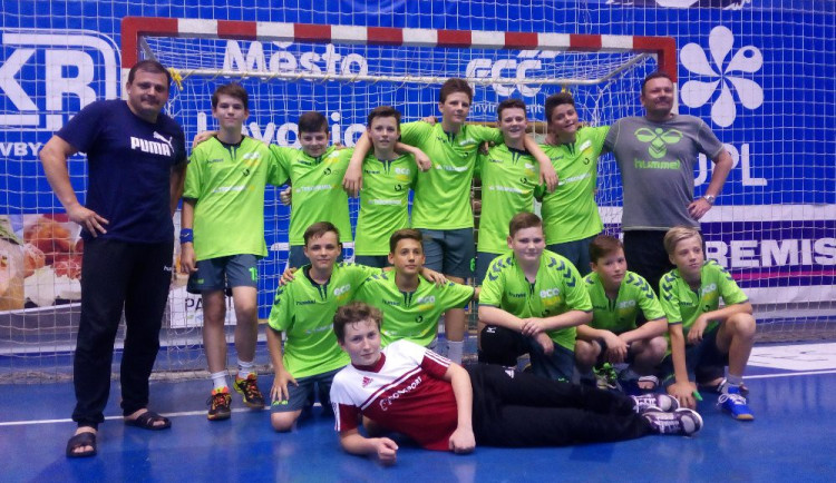 Mladší žáci olomouckých házenkářů přivezli medaili z Mistrovství České republiky