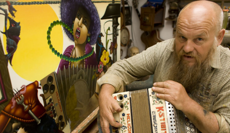 Malíř a cestovatel Libor Vojkůvka slaví sedmdesátiny