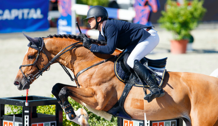 Jezdec Aleš Opatrný podruhé během měsíce startoval na Hané, podruhé oslavil vítězství