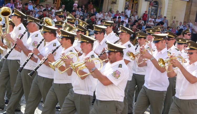 Vojenská hudba v září rozezní centrum Olomouce
