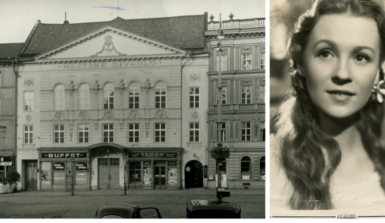 PO STOPÁCH... Nataši Gollové, slavné herečky, která nastartovala svou kariéru v olomouckém divadle