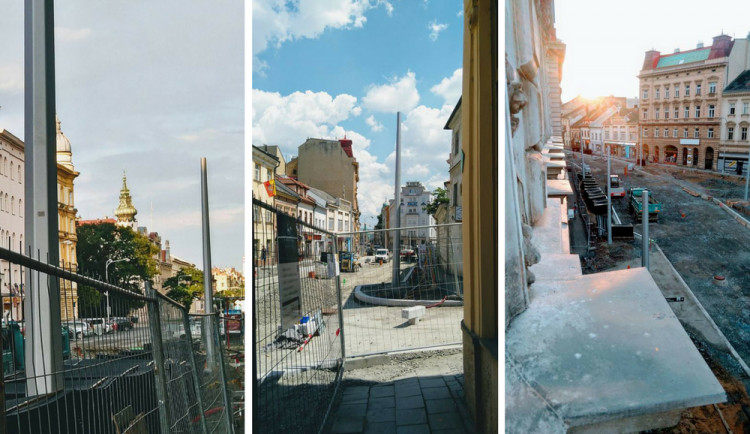 ANKETA: Památkářům se nelíbí nové trolejové sloupy na ulici 1. máje. Co vám?