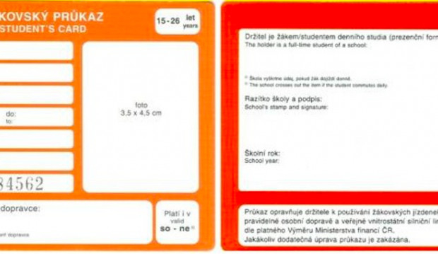 Žákovský průkaz