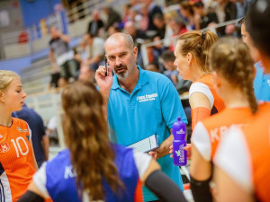 Poslední sezóna byla úspěšná, chceme v tom pokračovat, říká trenér šternberských volejbalistek Hroch