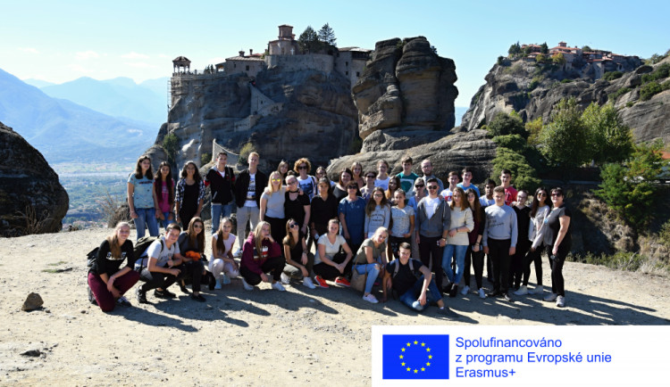 Studenti Gymnázia Čajkovského vyrazili díky programu Erasmus+ do řecké Soluně za partnerskou školou