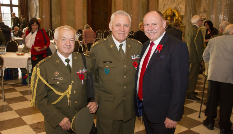 Olomoucký kraj si připomněl válečné veterány setkáním v Klášterním hradisku