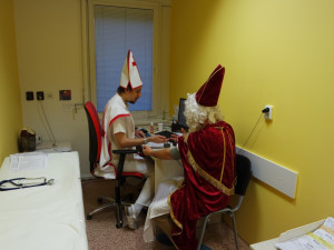 Mikuláš na vyšetření