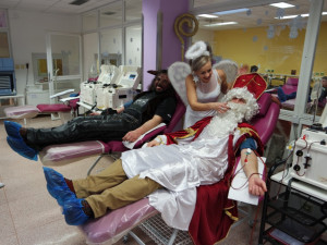 Čert a Mikuláš se k nim připojili