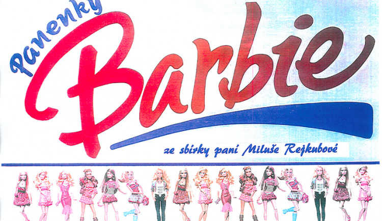 Expozice panenek Barbie představuje její už skoro šedesátiletý vývoj