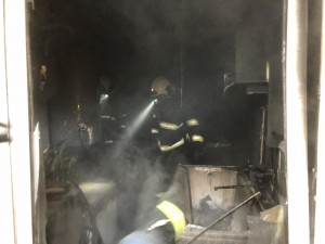 V rodinném domě na Olomoucku hořelo, škody jdou do statisíců