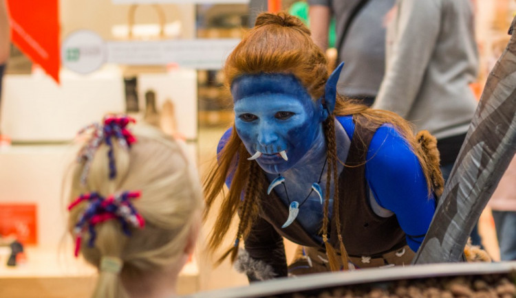 FOTOGALERIE: V Šantovce se to hemžilo fantastickými postavami, už potřetí se tam sešli cosplayeři