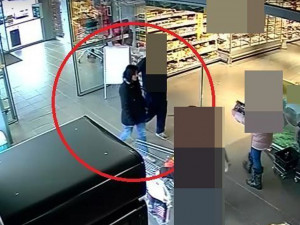 VIDEO: Policie pátrá po ženě, která ukradla muži peněženku a pak platila jeho kartou