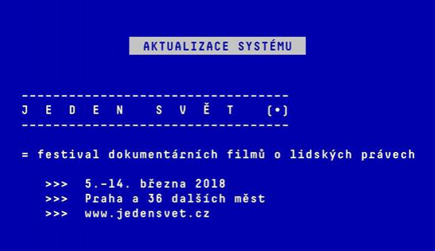 Hlavním tématem Jednoho světa 2018 je přehlcení informacemi