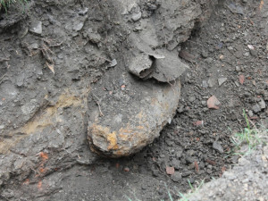 U vojenského prostoru Březina byl nalezen starý dělostřelecký granát, na místě se o něj postral pyrotechnik
