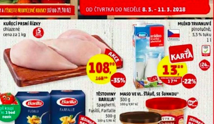 Penny Market lákal na výhodný nákup masa, výrobce ale nejspíš vědomě lhal o obsahu balení