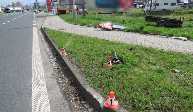 dopravní nehoda Šumperk