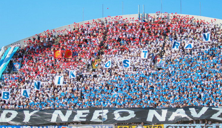 FOTOGALERIE: Baníkovci obsadili Andrův stadion, Sigma jim ale vítězství nedopřála